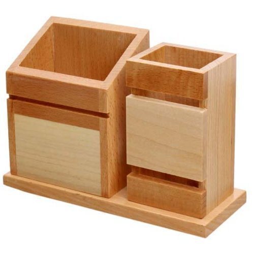 Dual Block Wooden Holder
